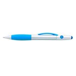 Astro Highlighter Stylus Pen - Silver With Blue