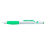 Astro Highlighter Stylus Pen - Silver With Lime