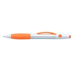 Astro Highlighter Stylus Pen - Silver With Orange