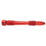 Ballpoint Light Up Apple Pen - Red