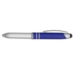 Ballpoint Stylus Pen With Light - Blue