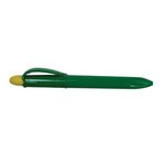 Bio-Degradable Clicker Corn Pen - Green-yellow