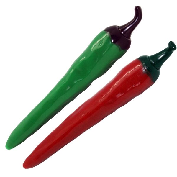 Main Product Image for Promotional Green Jalapeno & Red Chili Pepper Clicker Pen
