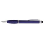 Crisscross Grip Stylus Pen - Navy Blue