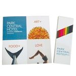 Custom Cover 7" Adult Coloring Book & 8-Color Pencil Set -  
