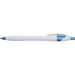 Custom Imprinted Pen Javalina Shimmer - Blue Topaz