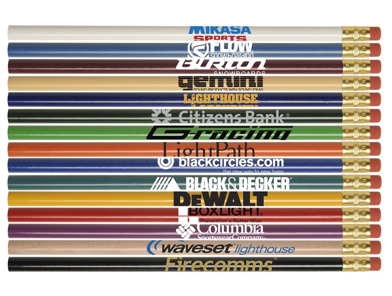 Main Product Image for Custom Printed Economy Line Round Pencil