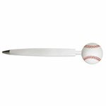 Flat Printing Pen - Full Color Version - White - Baseball