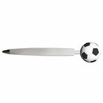 Flat Printing Pen - Full Color Version - White - Soccer