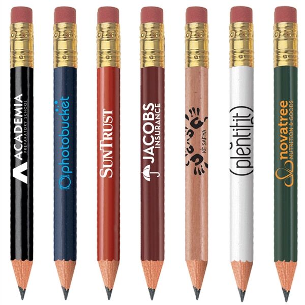 Main Product Image for Golf Pencil - Round with Eraser