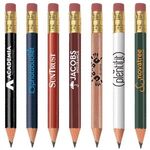 Golf Pencil - Round with Eraser -  