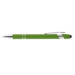 Granada Velvet-Touch Aluminum Stylus Pen - Lime
