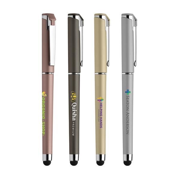 Main Product Image for Islander Softy Metallic Gel Pen With Stylus - Full Color