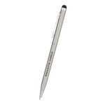 Newport Pen With Stylus - Silver