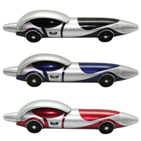 Main Product Image for Promotional Race Car Ballpoint Clicker Pen