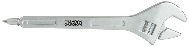 Main Product Image for Imprinted Silver Wrench Tool Pen