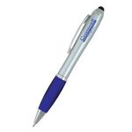 Techno Stylus Pen -  Silver-blue