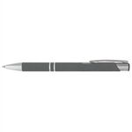 Tres-Chic Softy - ColorJet - Full-Color Metal Pen - Gray-silver